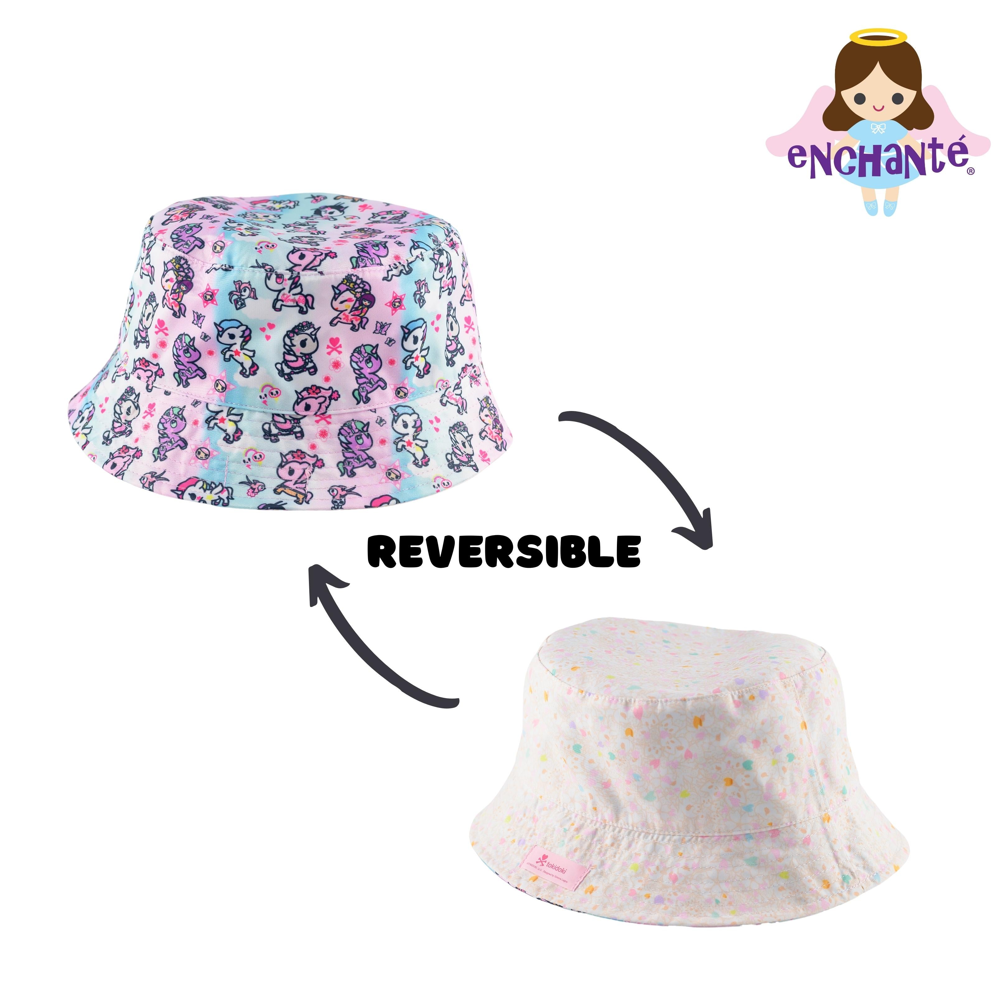 tokidoki Sakura Dreams Reversible Bucket Hat