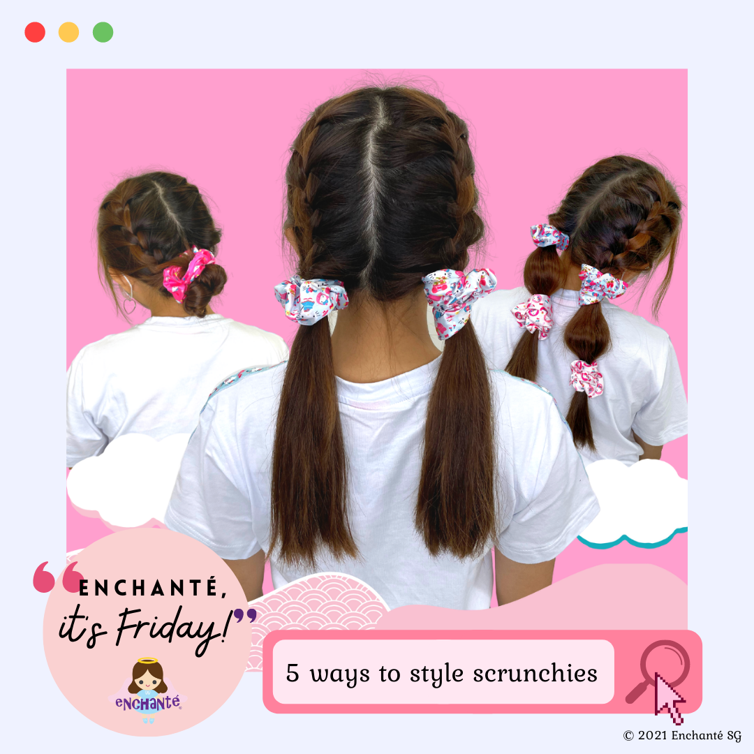 🌸 5 Ways to style Scrunchies 🌸