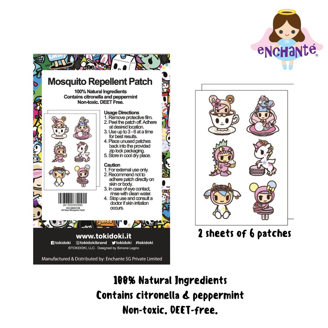 tokidoki Donutella Cafe Mosquito Patches (All Stars)