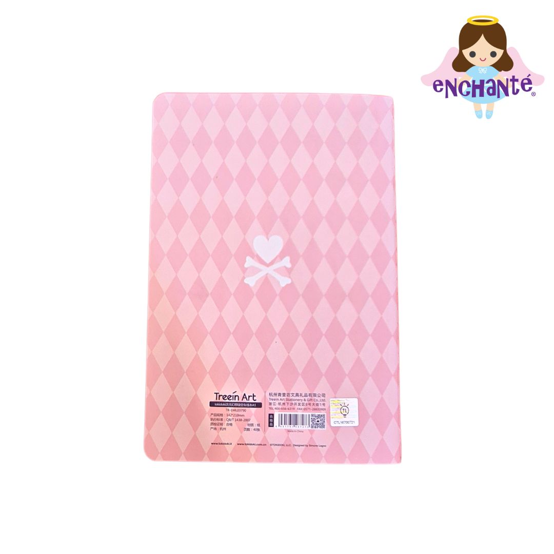 tokidoki Unicorno Notebook - Pink