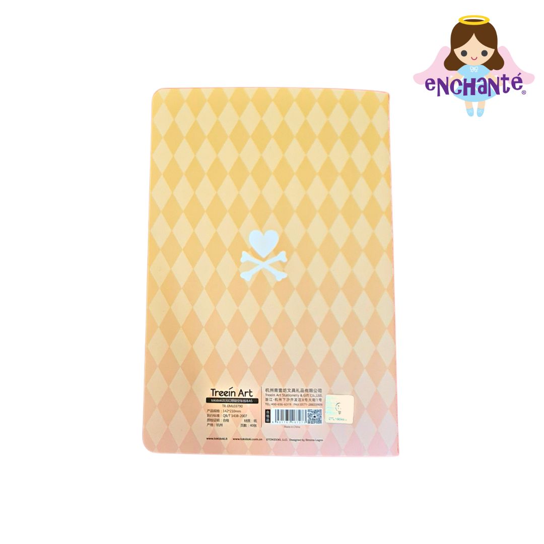 tokidoki Unicorno Notebook - Yellow