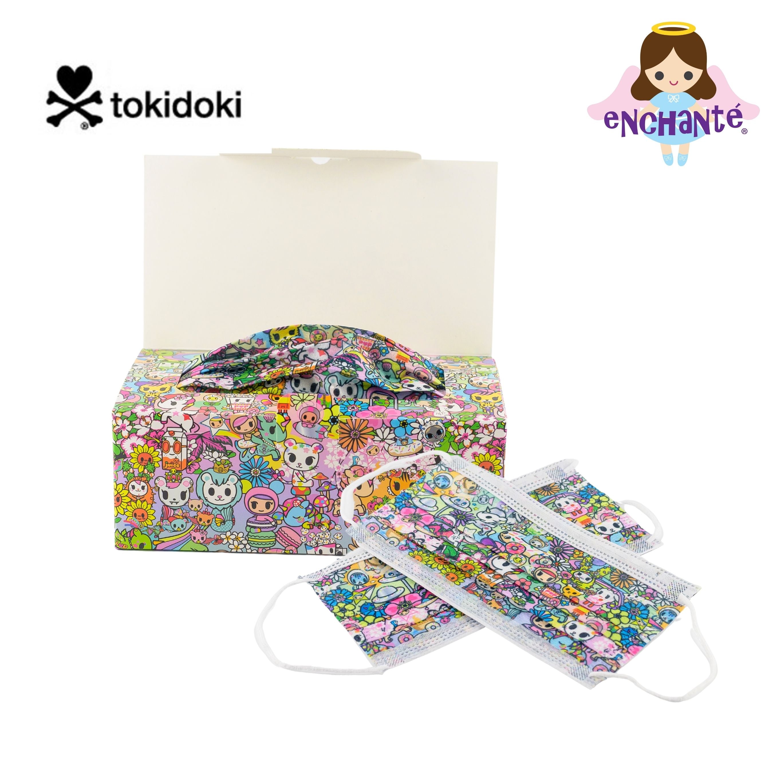 tokidoki Flower Power Disposable Mask