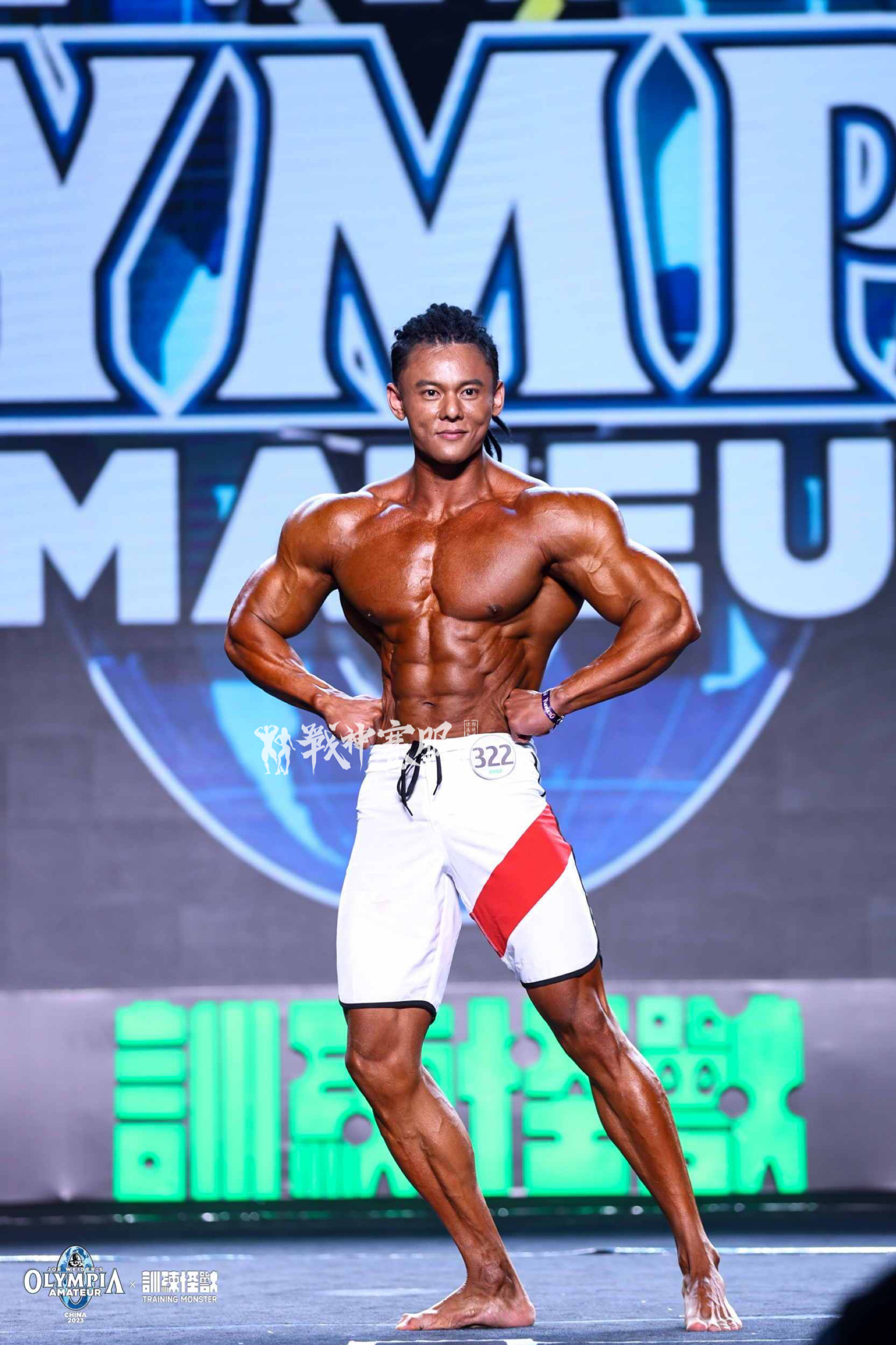MP065 Boardshorts for Men's Physique by ProSuits