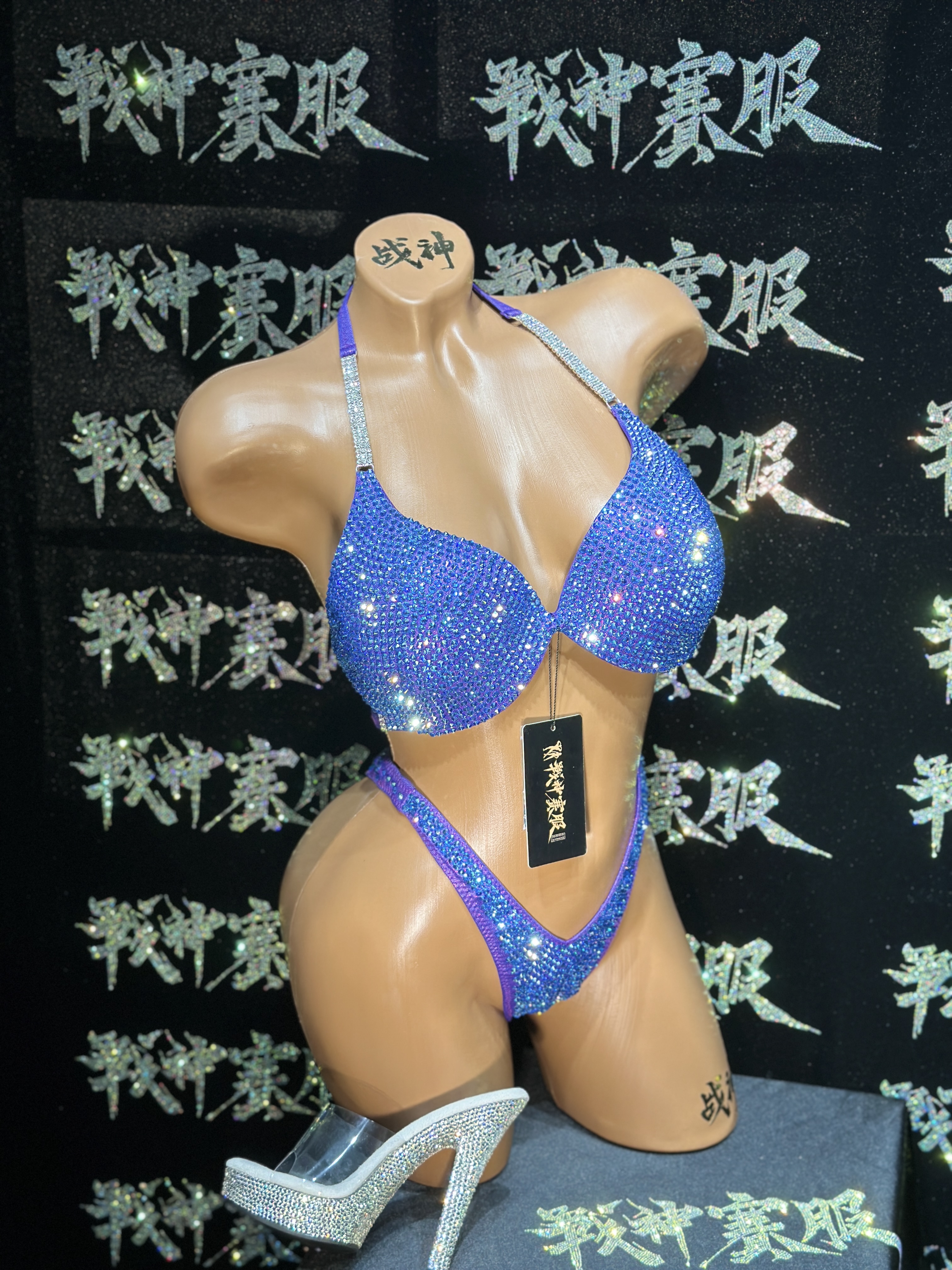 BK1-037 Competition Bikini Custom-Made for Bikini and Wellness by ProSuits