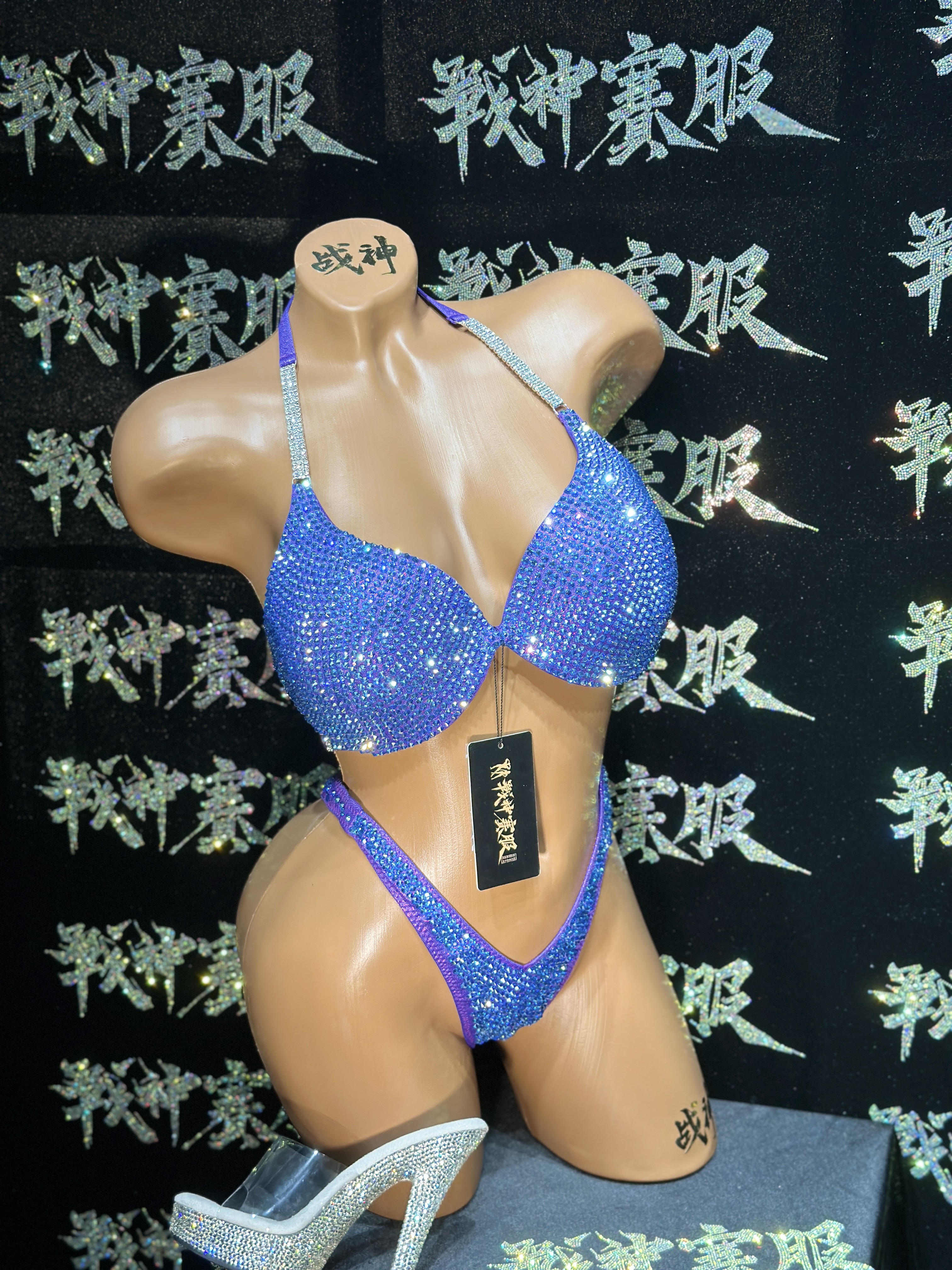 BK1-037 Competition Bikini Custom-Made for Bikini and Wellness by ProSuits