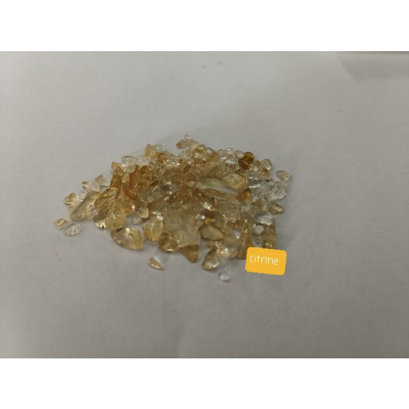 Crystal Chips Peridot Tiger Eye Citrine