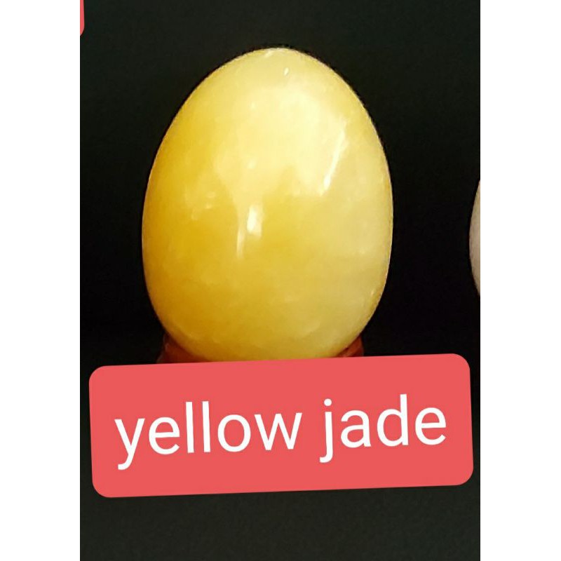 Natural Crystal Egg Red Jasper, Aventurine, Quartz, Yellow Jade