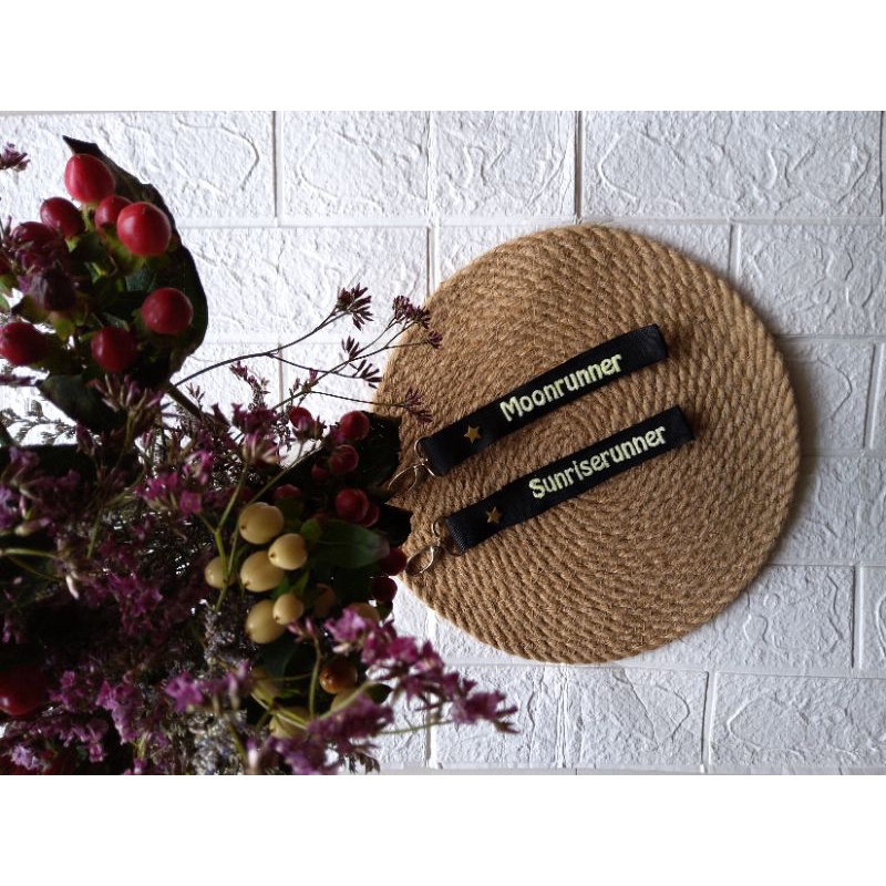 Glow in the dark bag name tag graduation gift personalized label keychain hook🏷