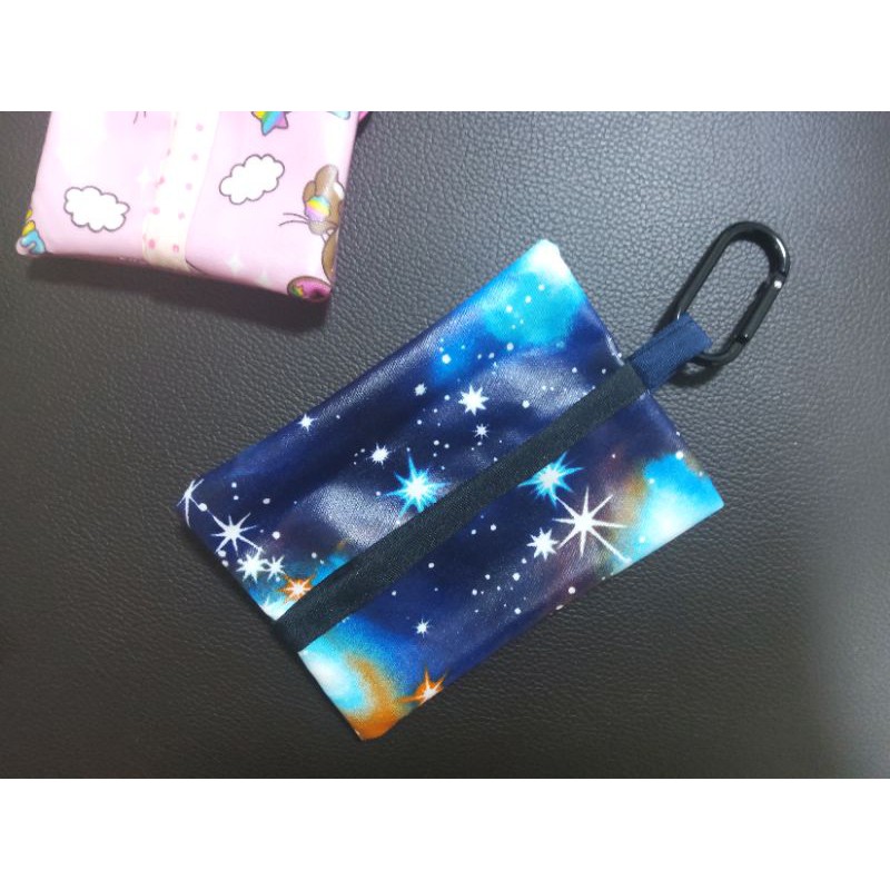 Pocket size 2in1 wetwipes tissue pouch sugar bunnies panda hello kitty galaxy melody sanrio tdki customised