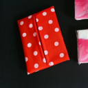 Red/White Polka PU