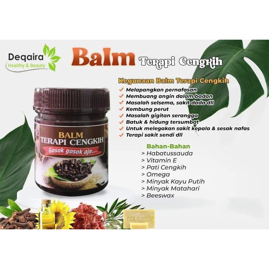 🇸🇬Original HQ Direct Balm Terapi Cengkih FREE & FAST Shipping🇸🇬