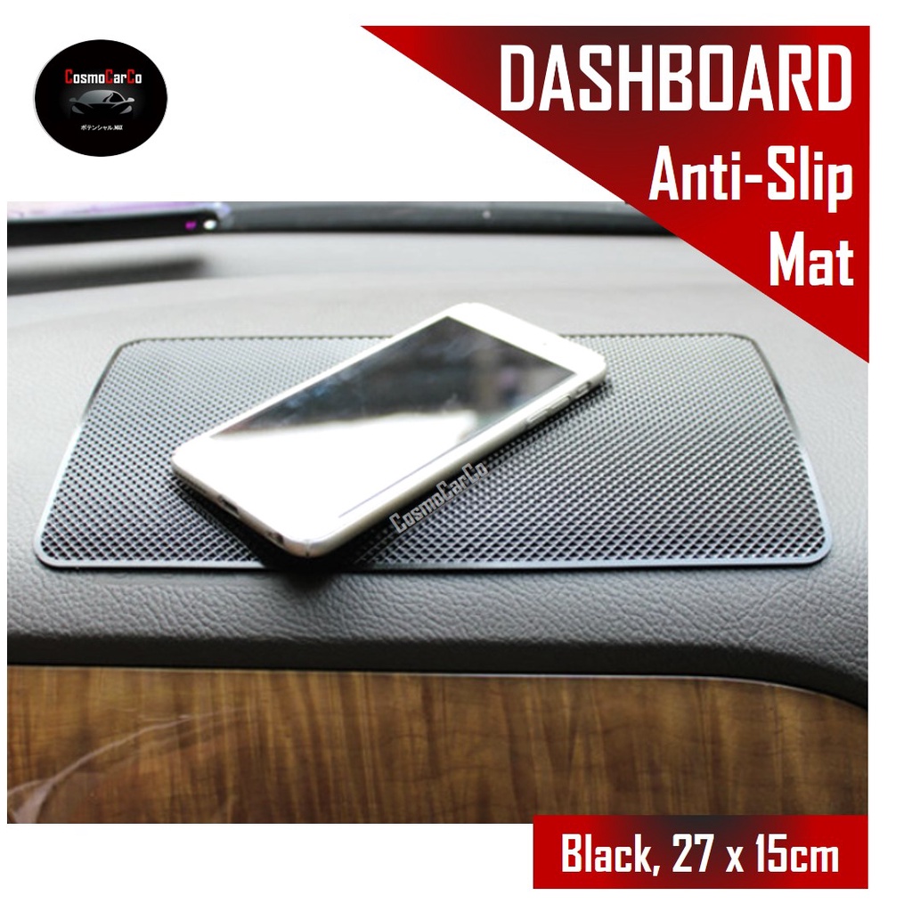 Car Anti Slip Mat Dashboard Anti-Slip Dash Non Slip Pad Phone Key Sunglasses Holder Accessories