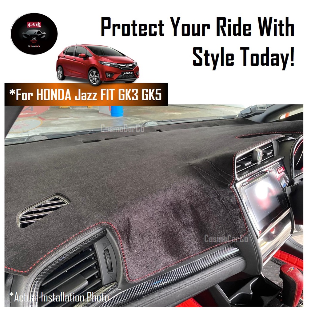 Honda Jazz/Fit GK GK3 GK5 GP 2014-2020 Dashboard Mat Right Hand Drive Dash Sun Protection Anti Slip Cover Pad