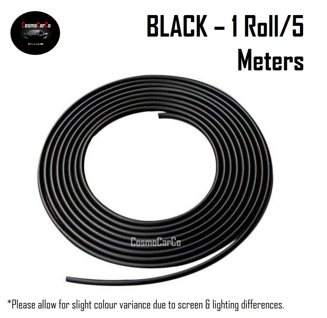 5M Car Door Edge Protector Door Edge Guard Protection Rubber Bumper Anti Collision Strip Trim For 4 Doors