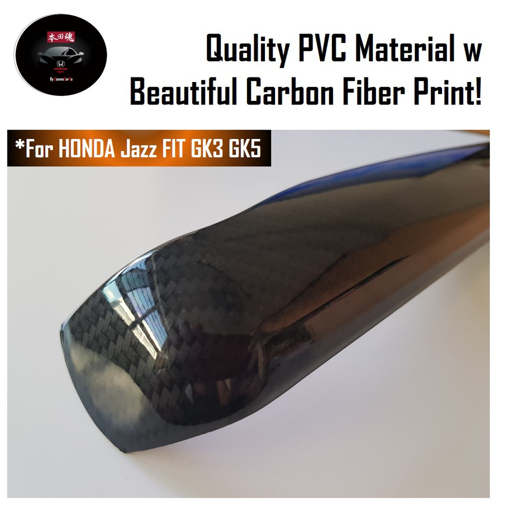 Honda Jazz/Fit Dashboard Panel Trim Cover Carbon Fiber Protection Car Accessories For GK GK3 GK5 GP3 GP5