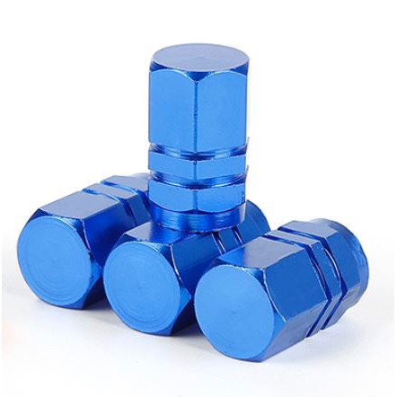 4Pcs Universal Car Tyre Air Valve Cap Wheel Rim Tire Stem Cover Alloy Schrader Caps Car Accessories