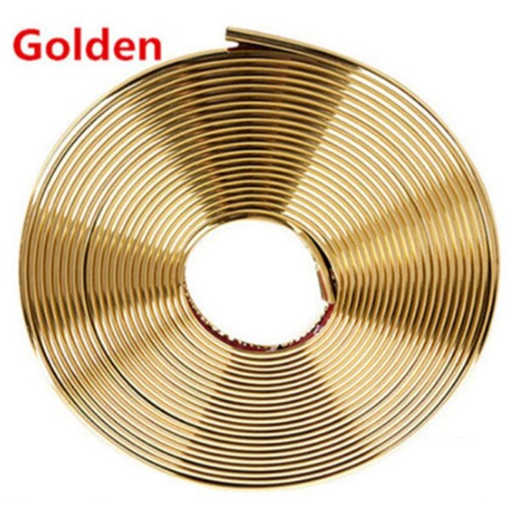 8M Chrome Car Rim Protector Guard Wheel Tyre Tire Trim Rims Strip For Up To 4 x 18 Inch Wheel