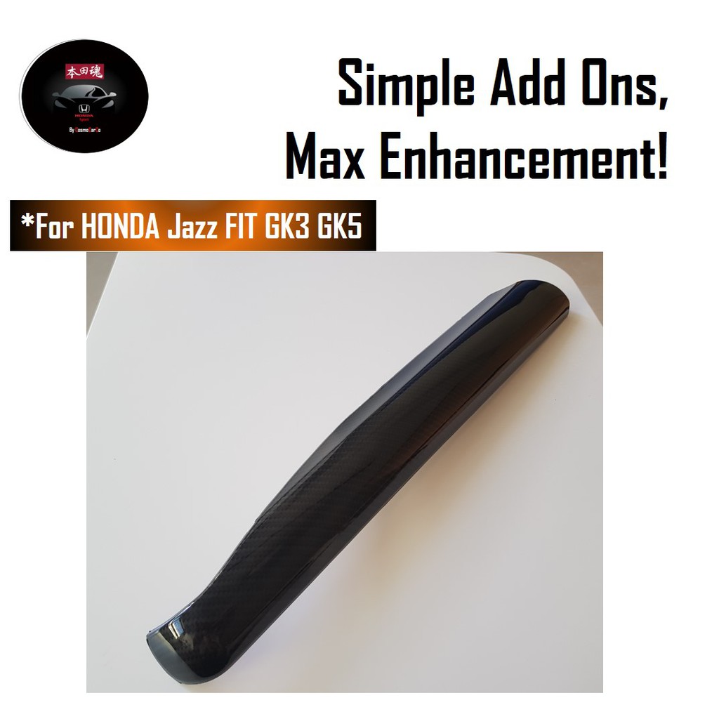 Honda Jazz/Fit Dashboard Panel Trim Cover Carbon Fiber Protection Car Accessories For GK GK3 GK5 GP3 GP5