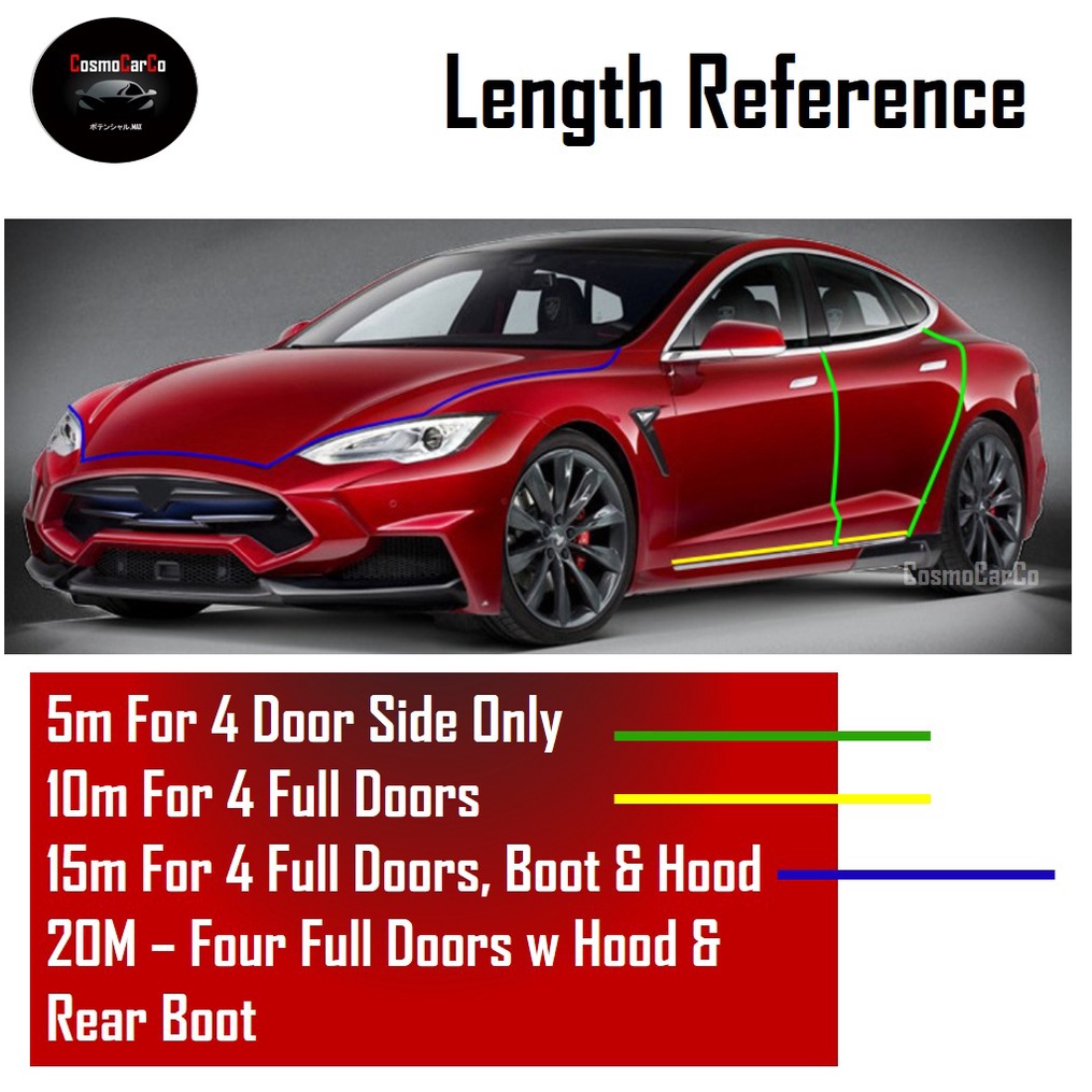 Car Door Edge Protector Steel U-Shape Door Edge Trim Guard Protection Seal Anti Collision Strip