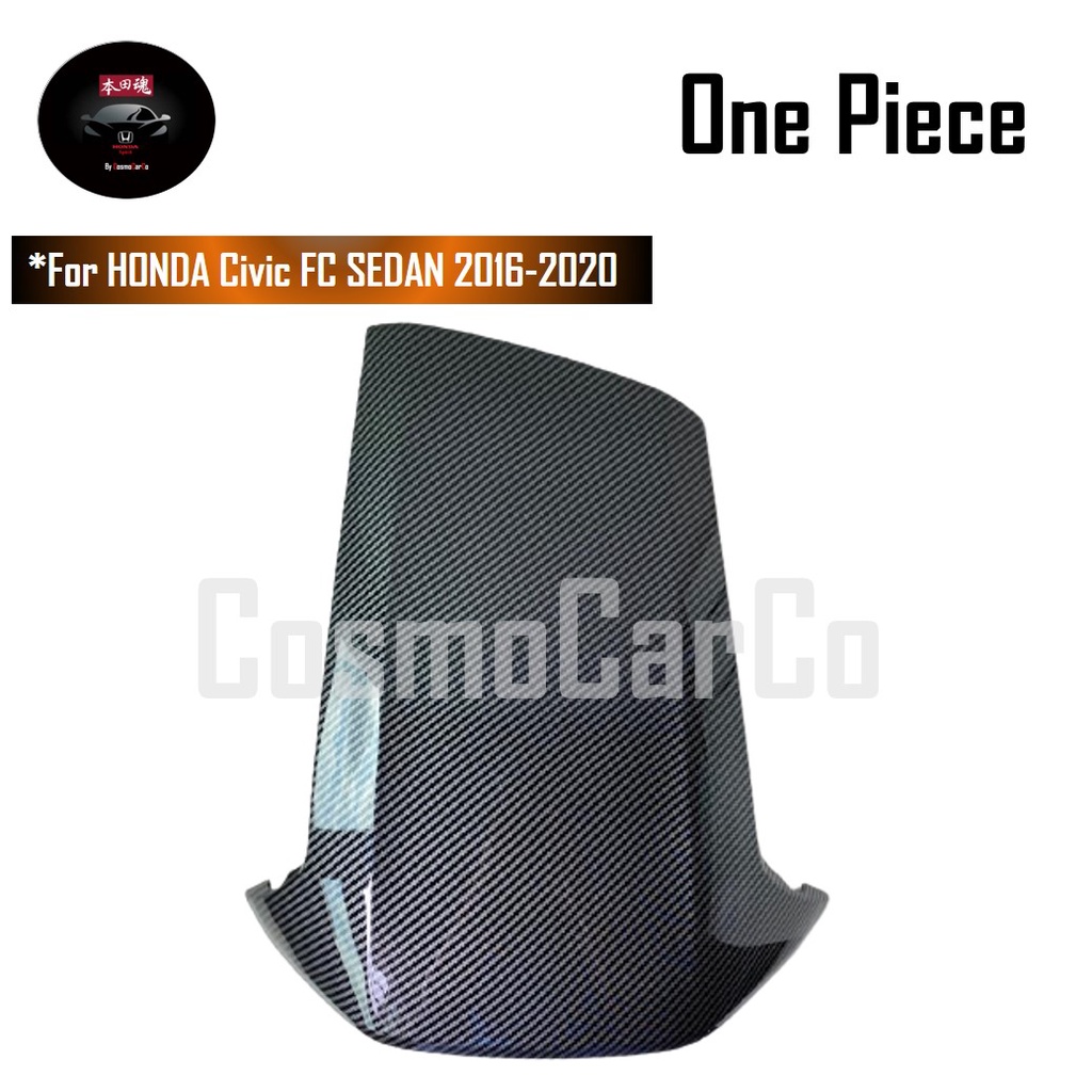 🔥SG SELLER🔥 Honda CIVIC FC 10th Gen 2016-20 Instrument Panel Top Cover Dashboard Console Carbon Fiber Trim Accessories