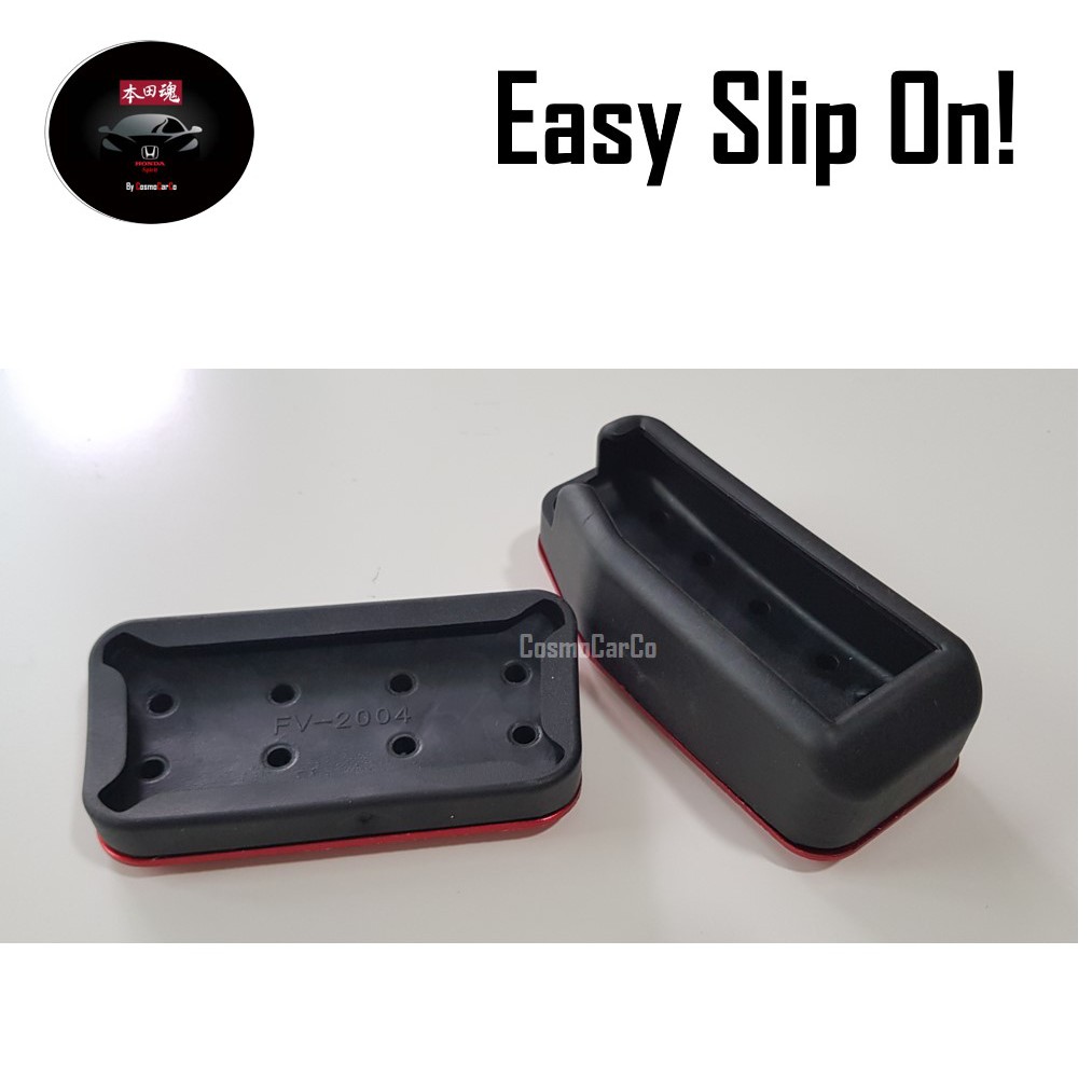 HONDA Jazz Fit Shuttle Vezel HR-V City MUGEN Car Foot Pedal Cover Non-Slip Brake Accelerator Throttle Covers