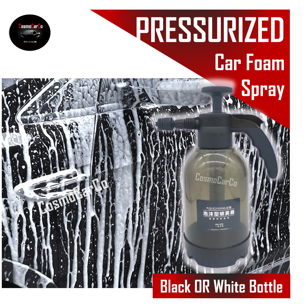 2000ML Car Foam Wash Spray BottleManual Air Pressure Water Liquid Sprayer  Gardening Water Sprinkler 