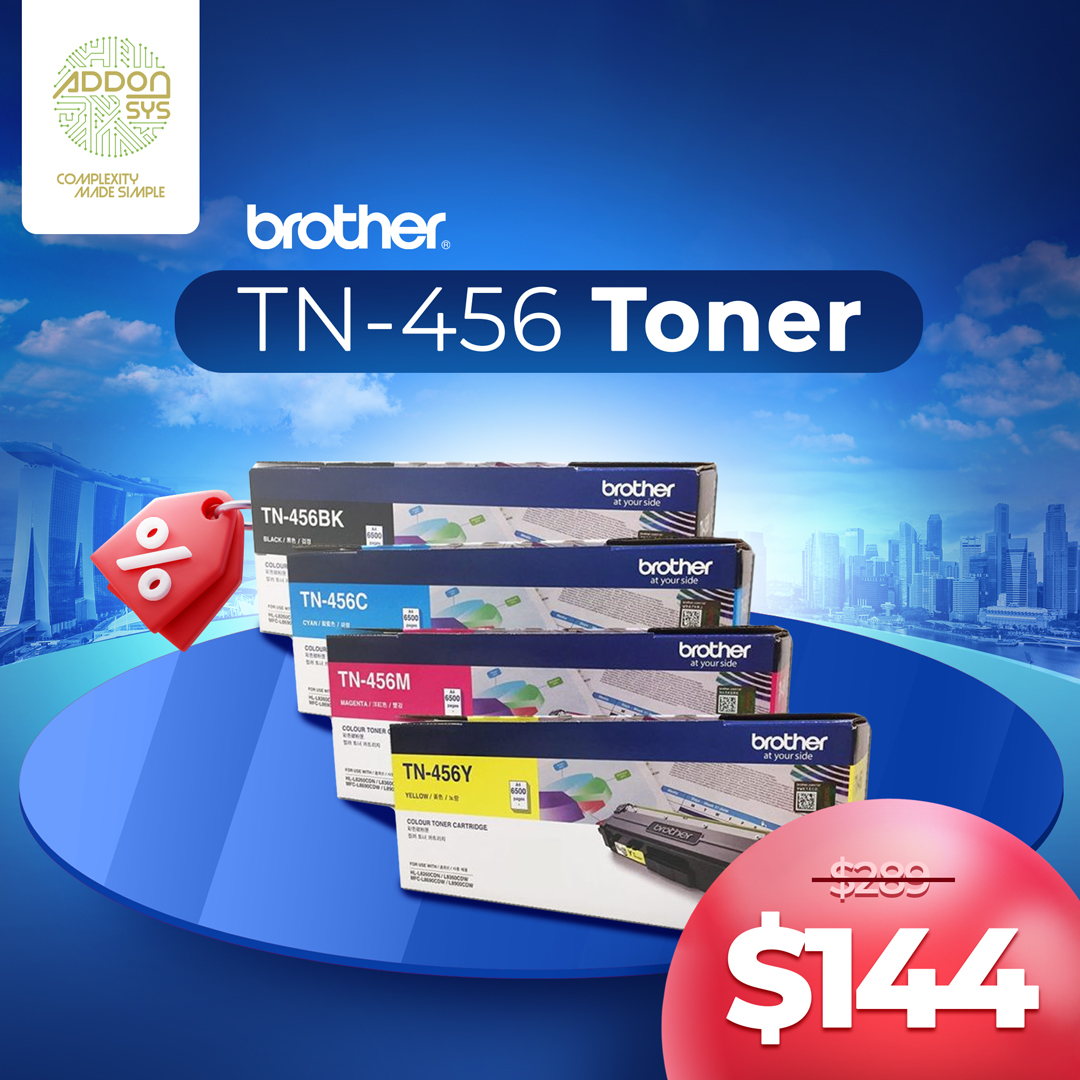 Brother TN456 Toner Cartridge - AddOn Systems Pte Ltd