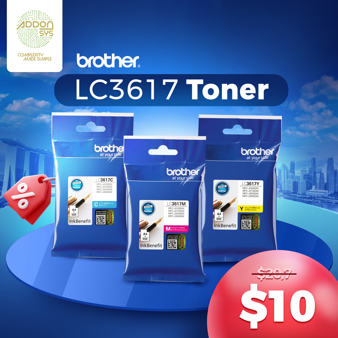 Brother LC3617 Ink Cartridge - AddOn Systems Pte Ltd