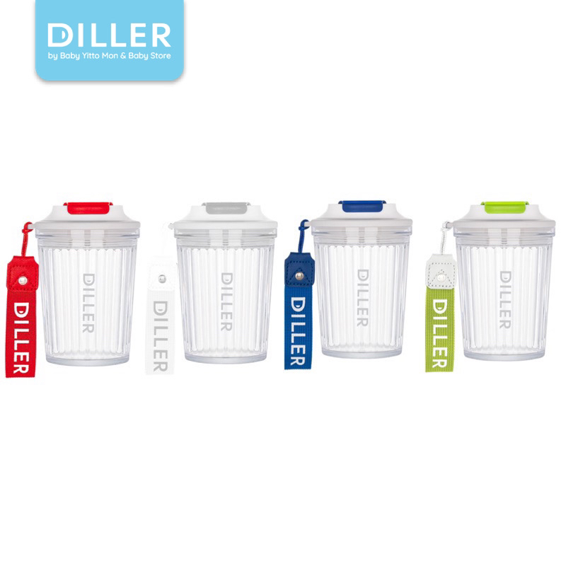 Diller Tritan Premium Quality Coffee Water Cup 500ml (DB2303)