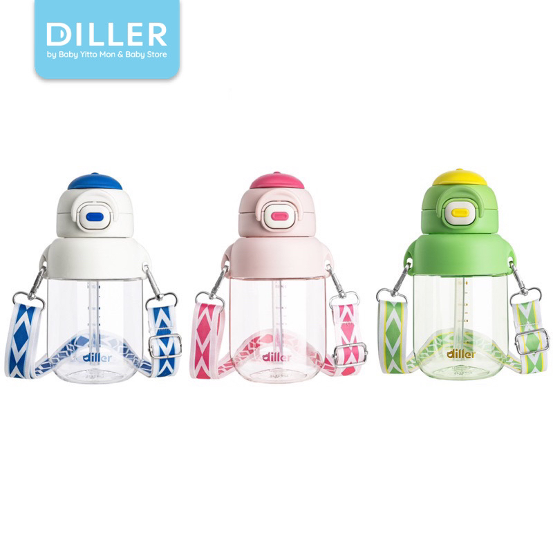 Diller thermos bottle 8794 (green, blue, pink) 500ml - BabyWorld