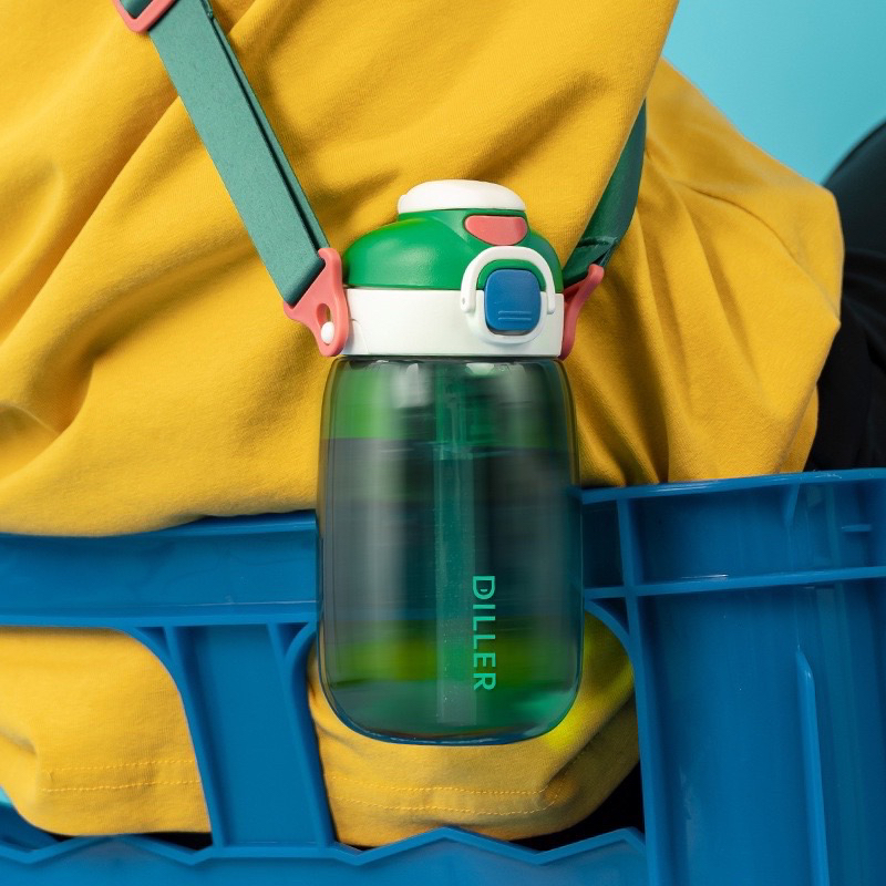 Diller Tritan Dual Use Bottle with Strap 550ml (D70)