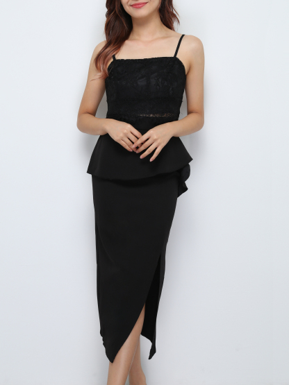 Lace Singlet With Long Skirt Set 29501