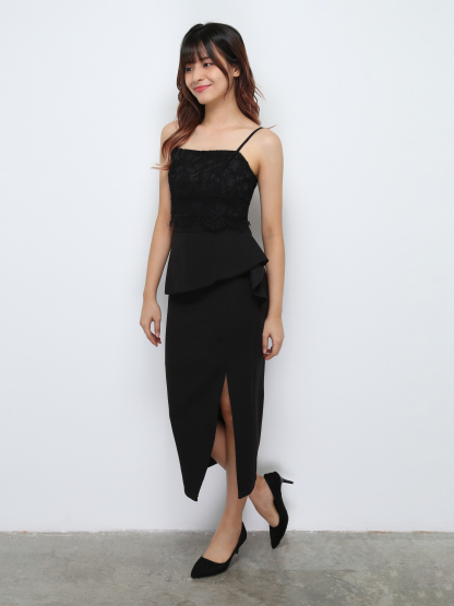 Lace Singlet With Long Skirt Set 29501