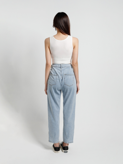 Denim Long Pants 15772