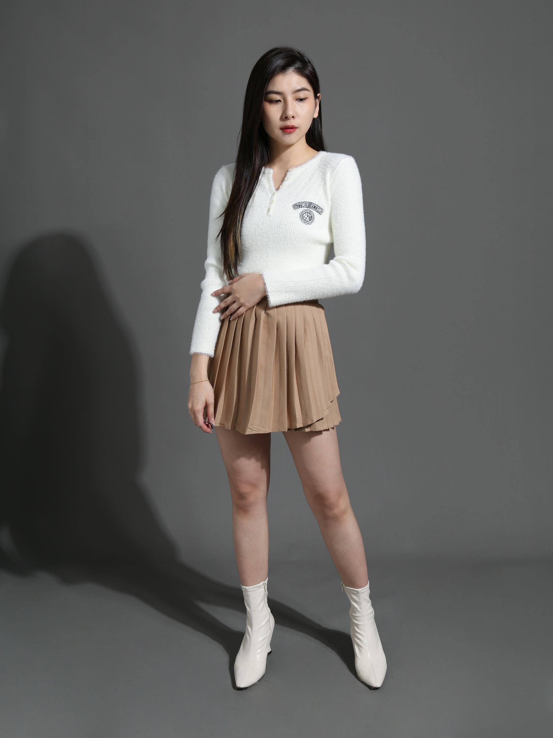 Pleated Skirt Pant 26652