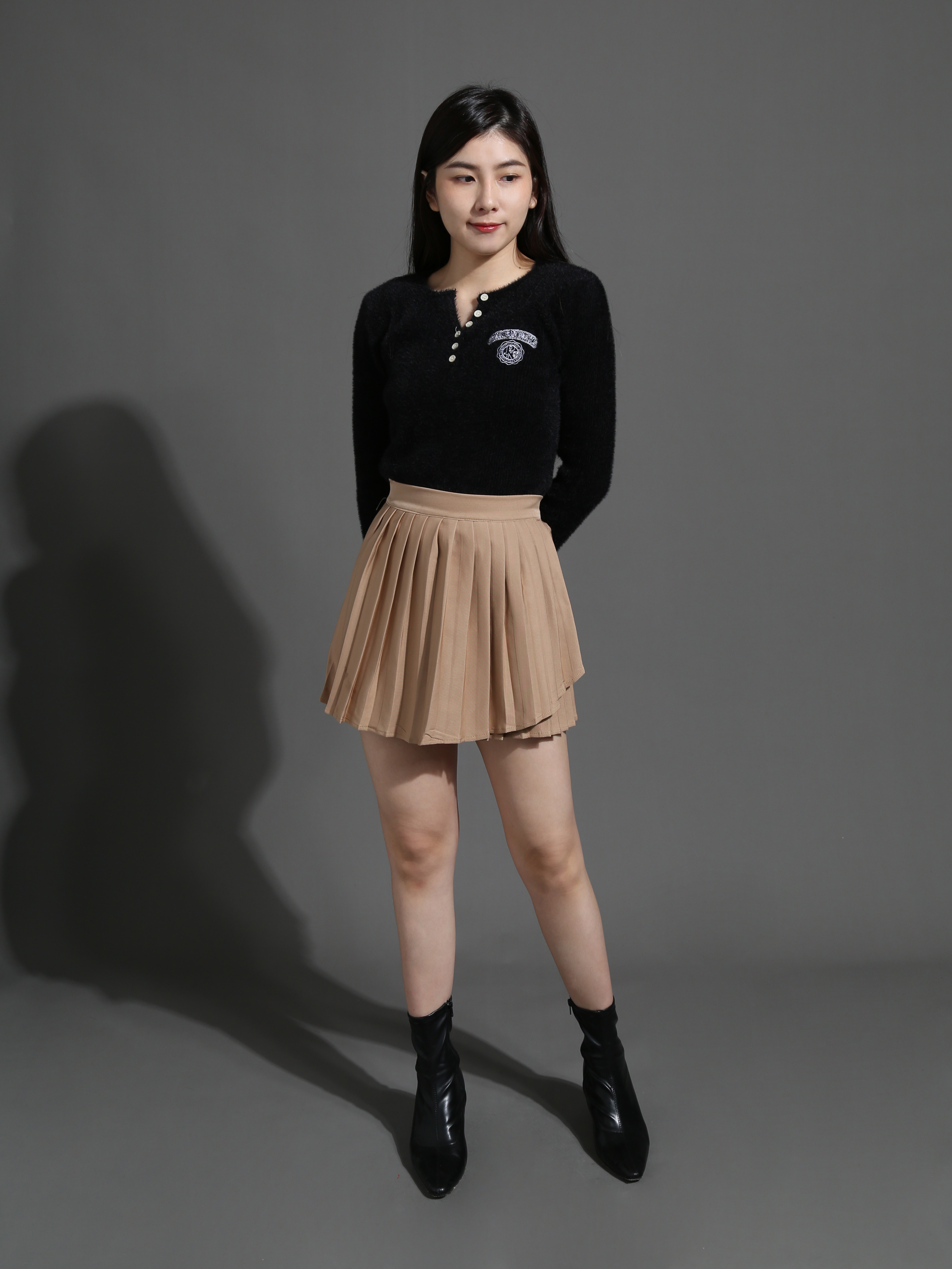 Pleated Skirt Pant 26652