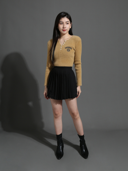 Pleated Skirt Pant 26652