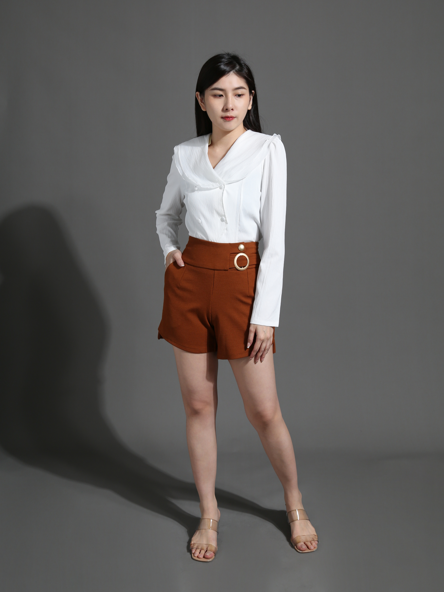 Net Layer Front Button Outerwear 26619