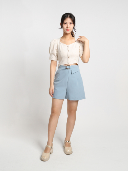 Sweetheart Neckline Top 18593