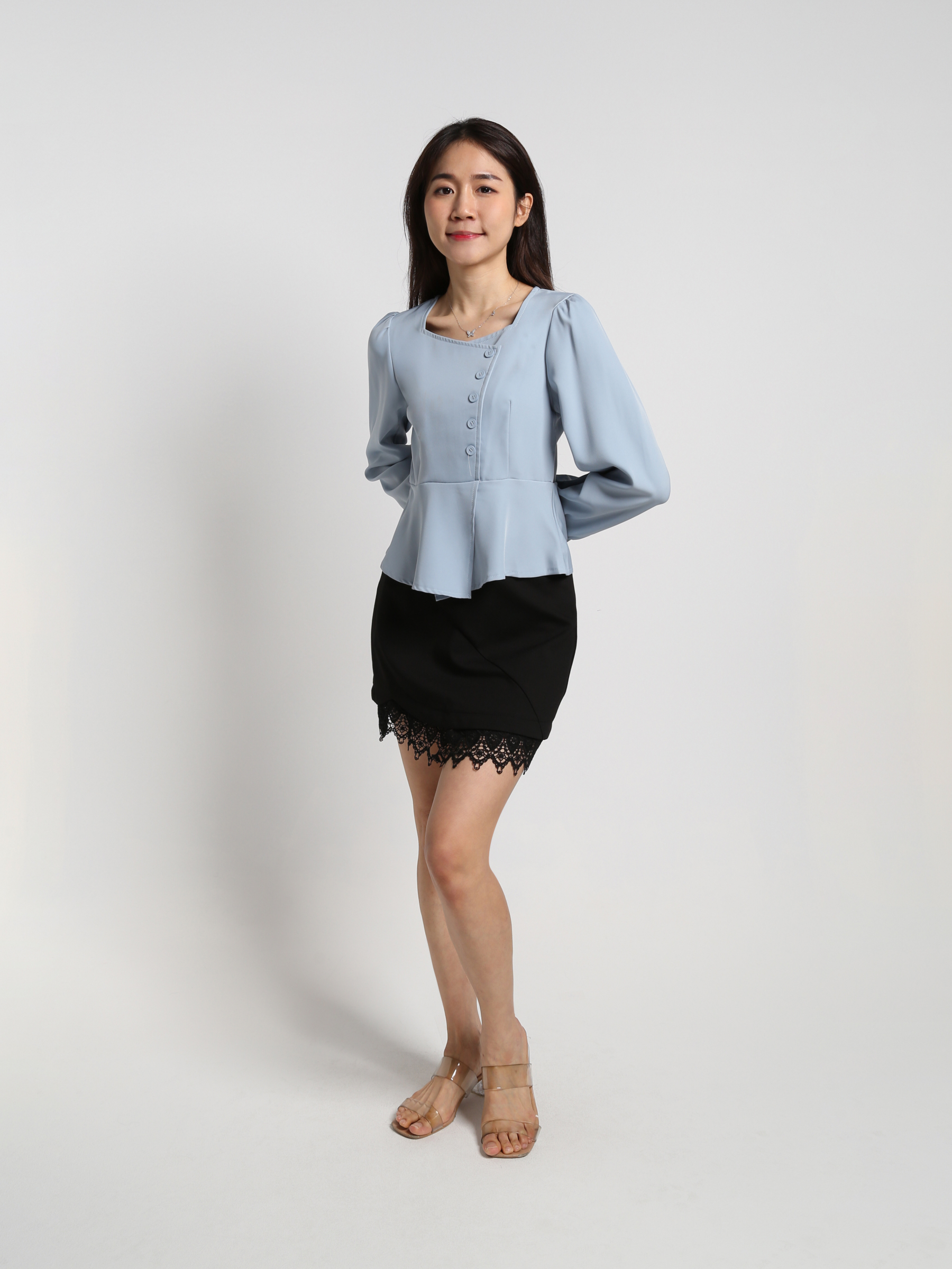 Wrap Tassel Lace Skirt 19098