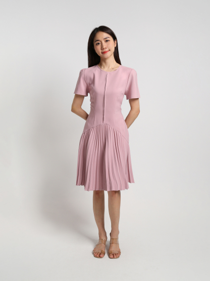Bottom Pleated Dress 17125