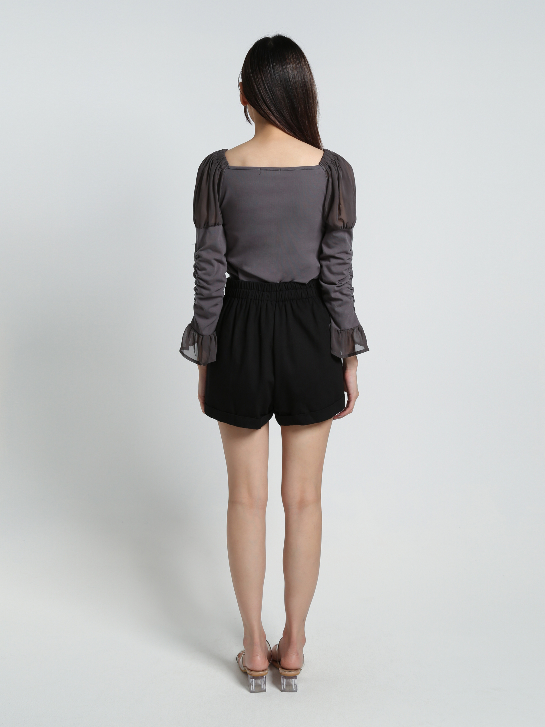 Waist Stretchable Short Pants 19129