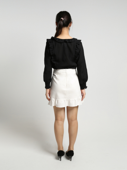 Ruffles Long Sleeve Top 18472