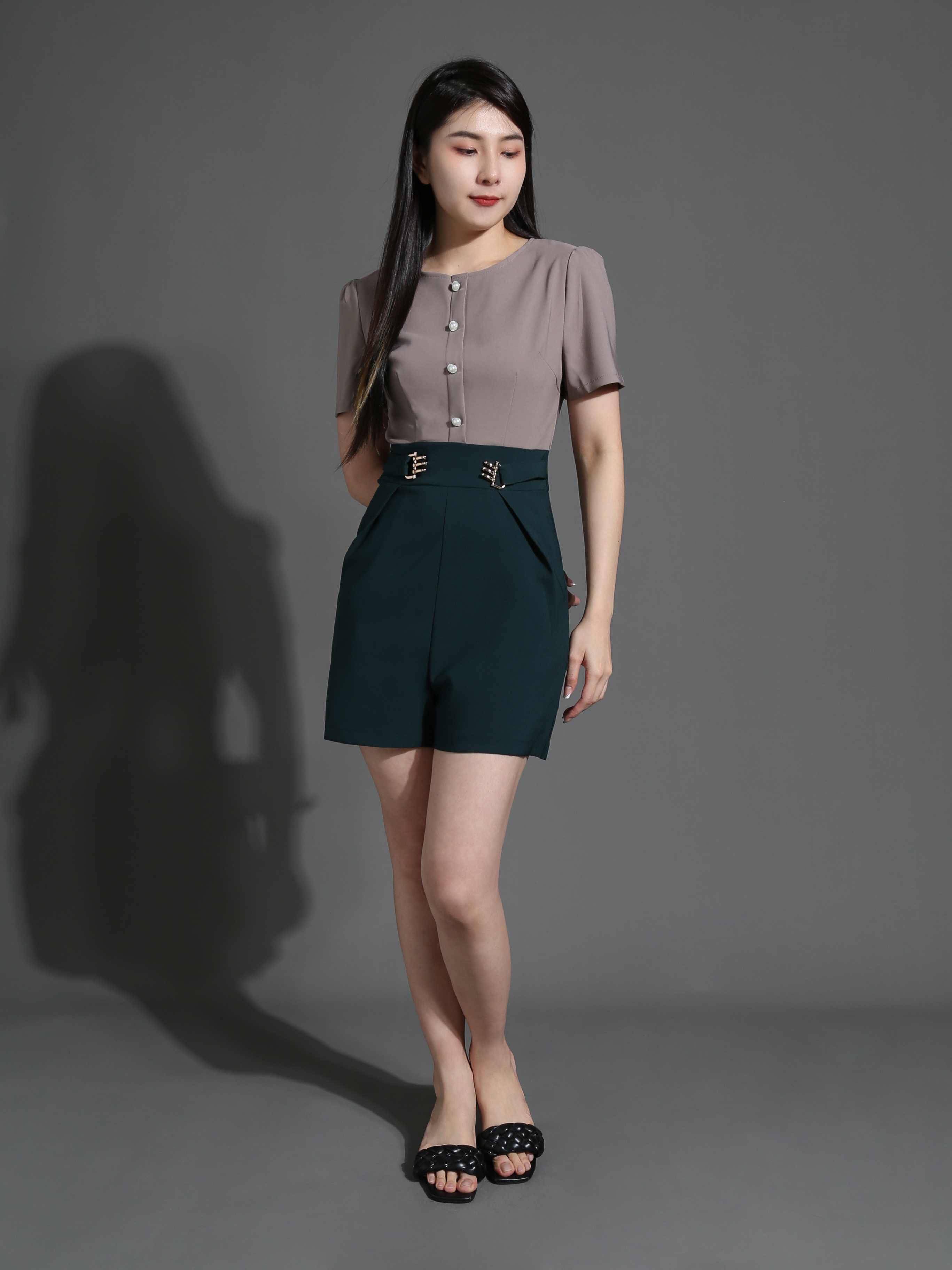 Two Tone Formal Jumpsuit 26527