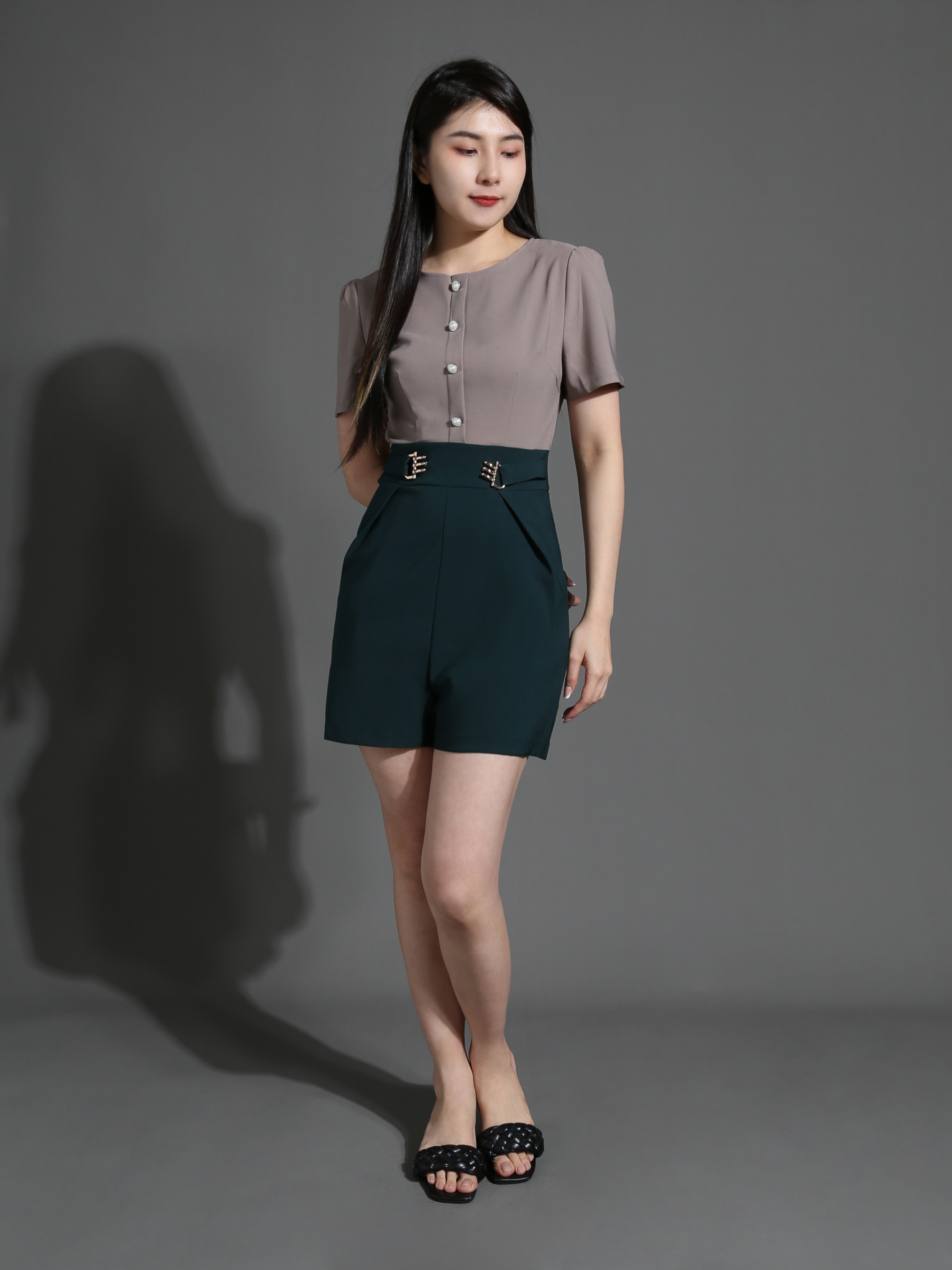 Two Tone Formal Jumpsuit 26527