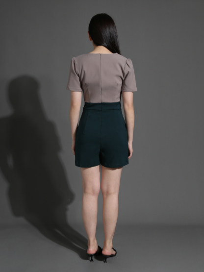 Two Tone Formal Jumpsuit 26527