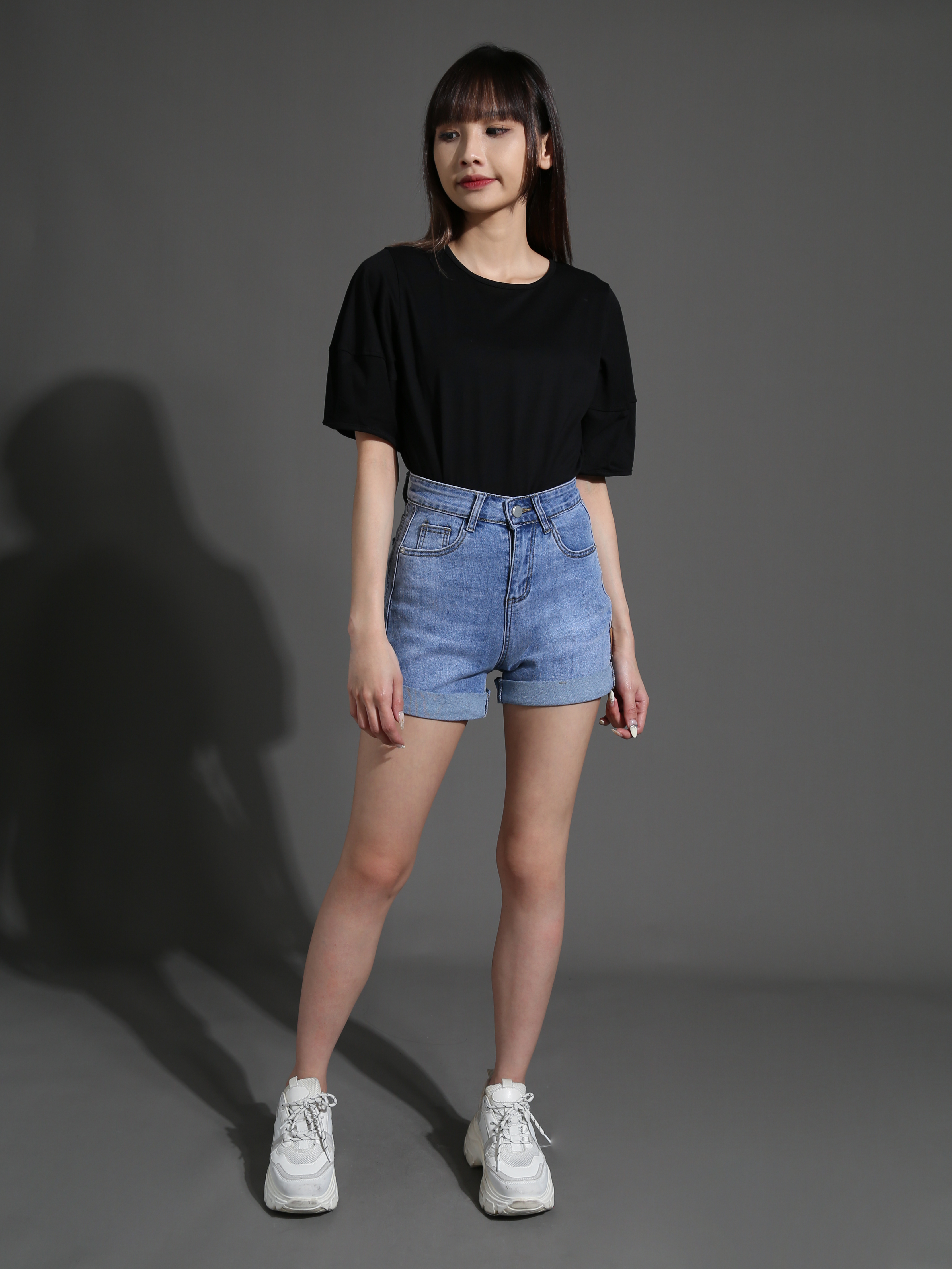 Puff Sleeve Plain Top 26465