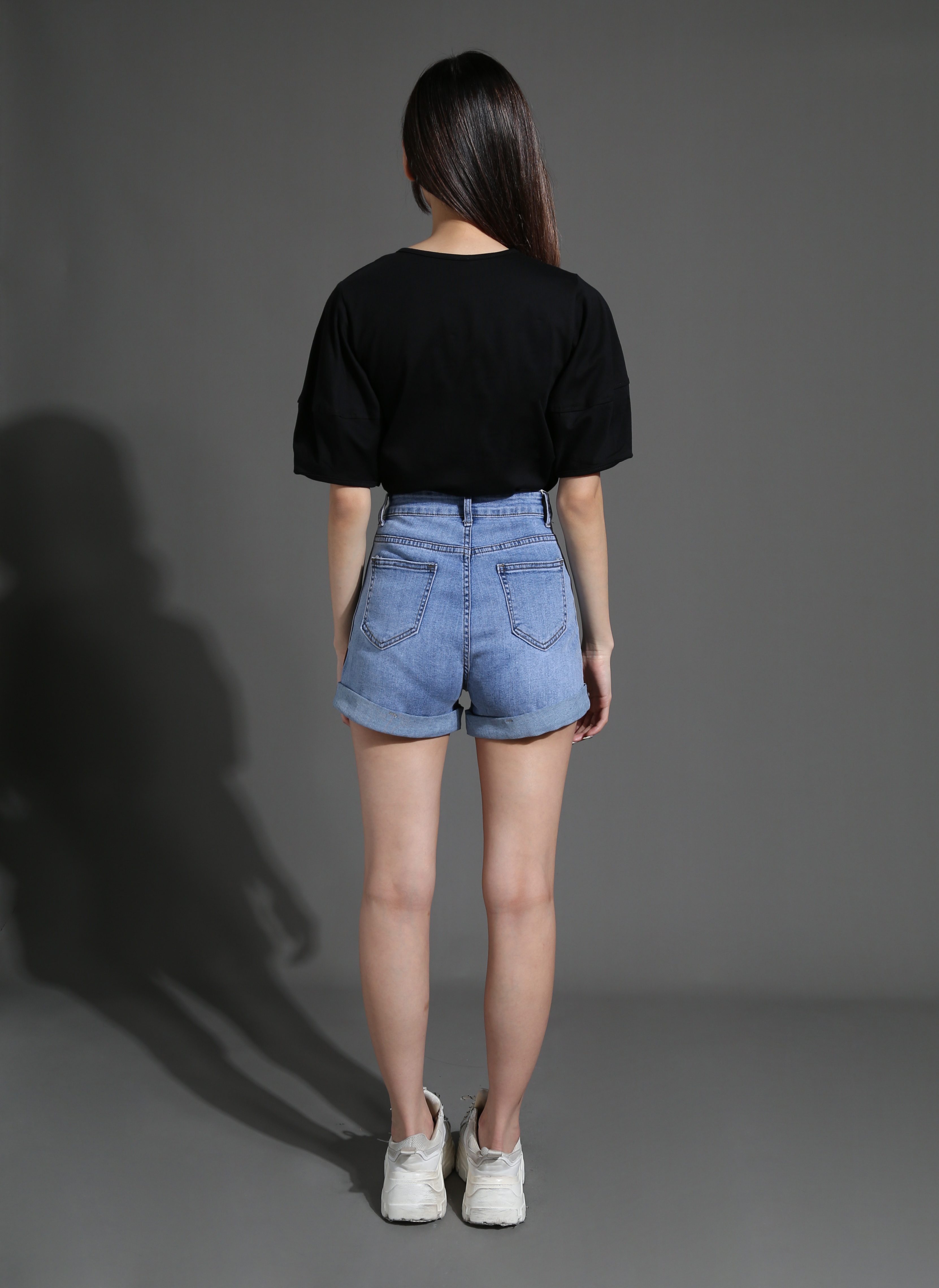 Puff Sleeve Plain Top 26465