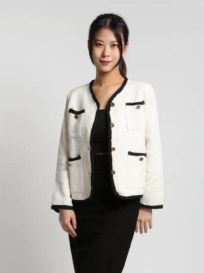 Front Button And Pocket Top 24829