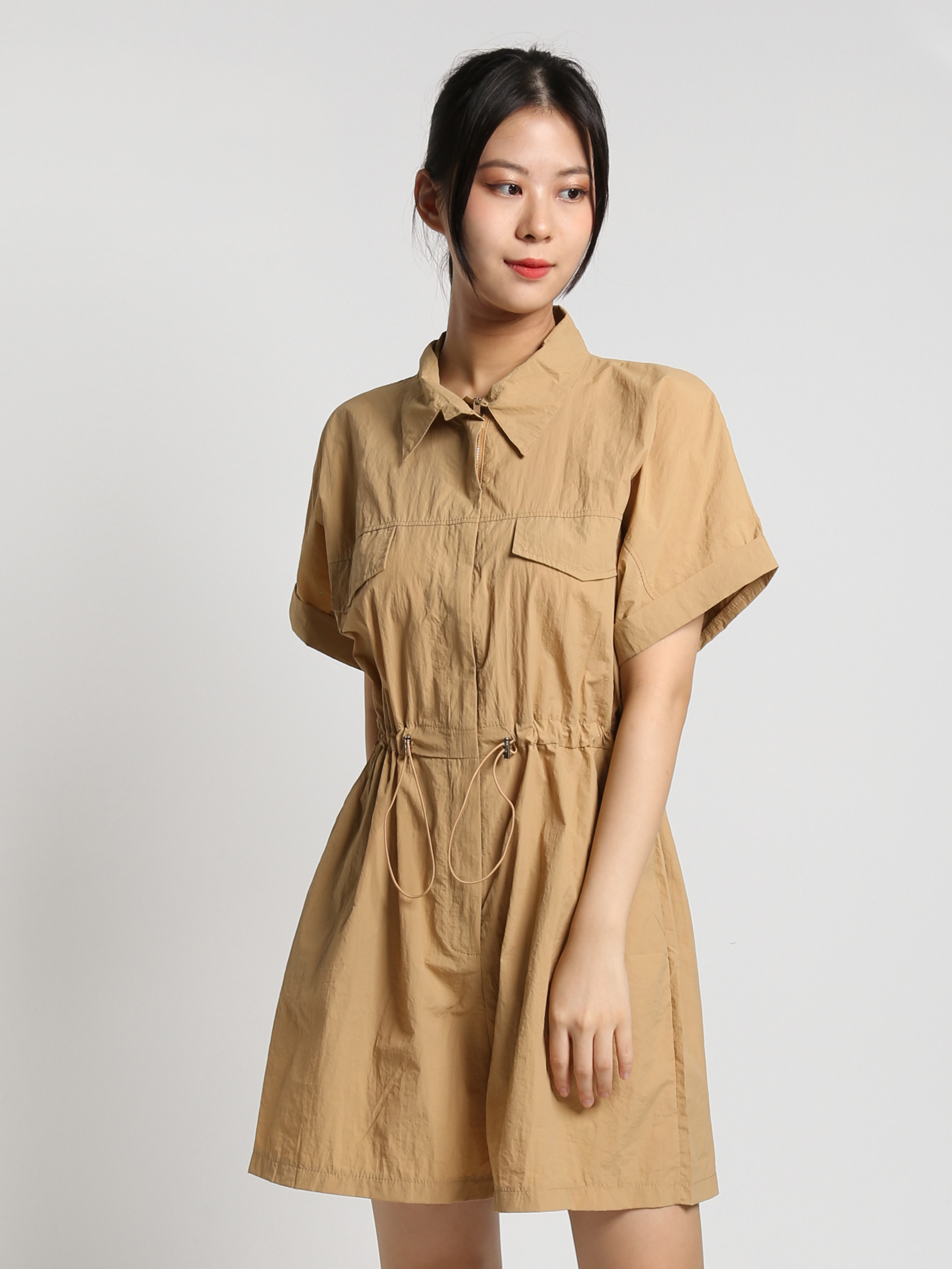 Oversize Waist Drawstring Jumpsuit 23323